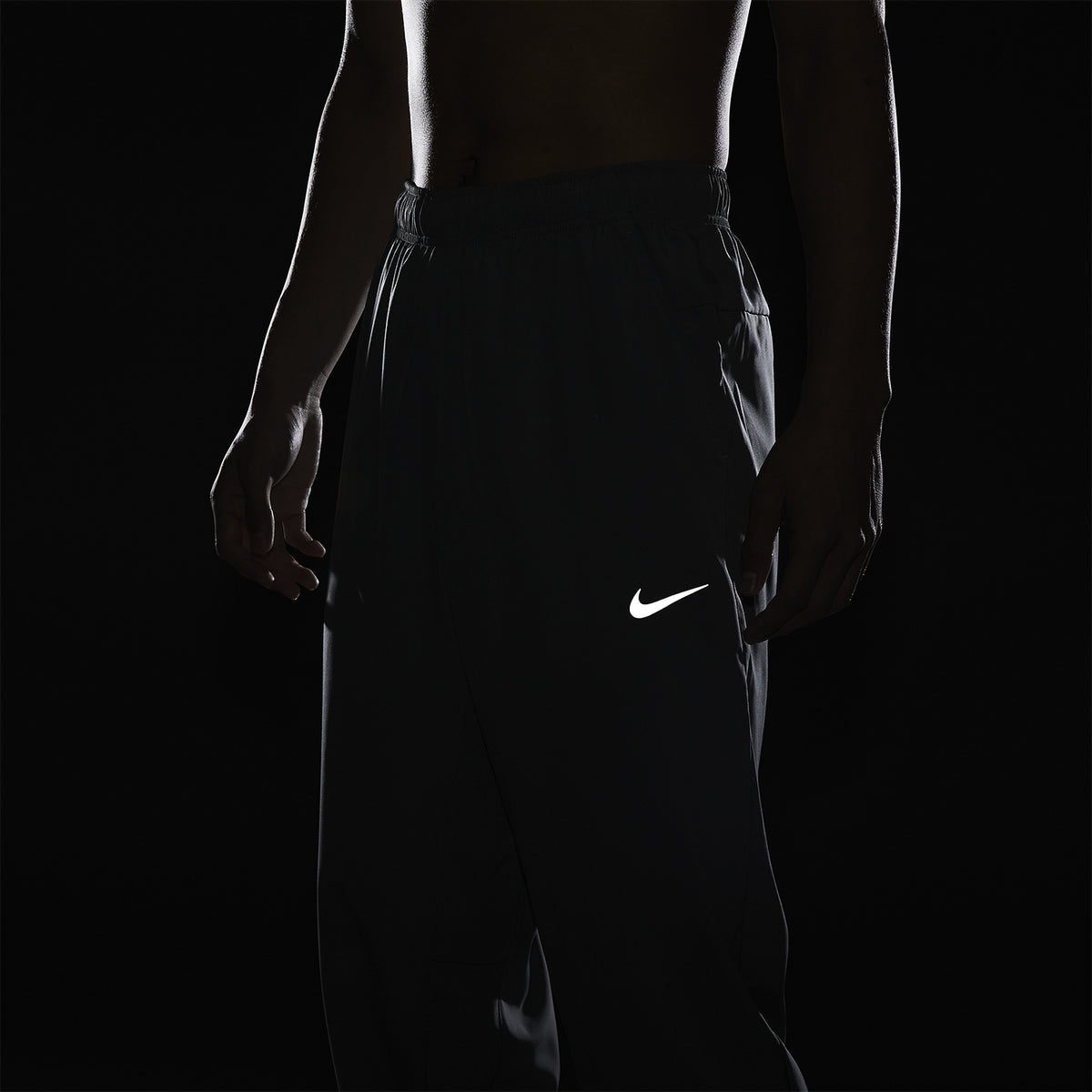 Nike Dri-FIT Form Pantaloni Smoke Grey/Black/Reflective Silver