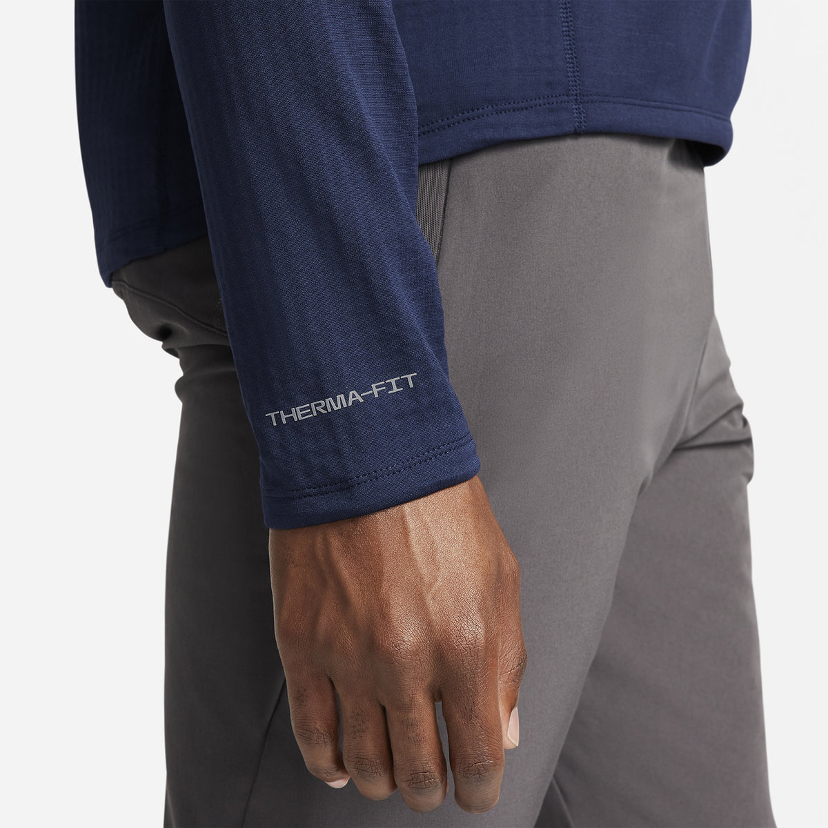 Nike Therma-FIT Element Maglia Obsidian/Reflective Silver