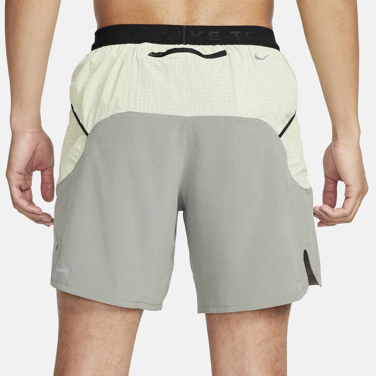 Nike Dri-FIT Second Sunrise 7in Pantaloncini Dark Stucco/Olive Aura/Summit White