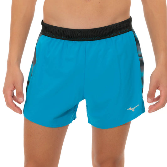 Mizuno Premium Aero Split 4.5in Pantaloncini Hawaiian Ocean
