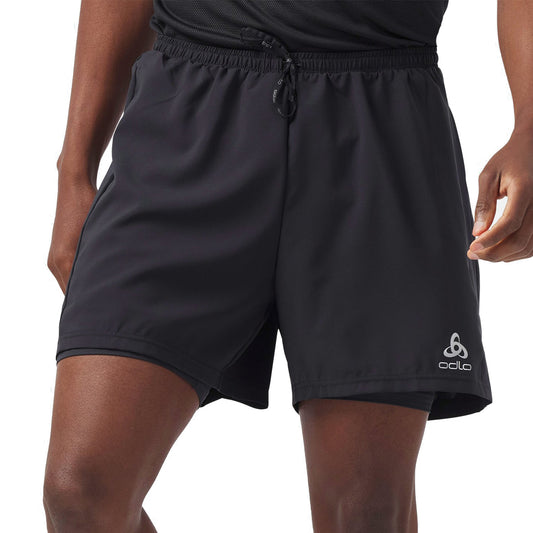 Odlo Essential 2 in 1 5in Pantaloncini Black