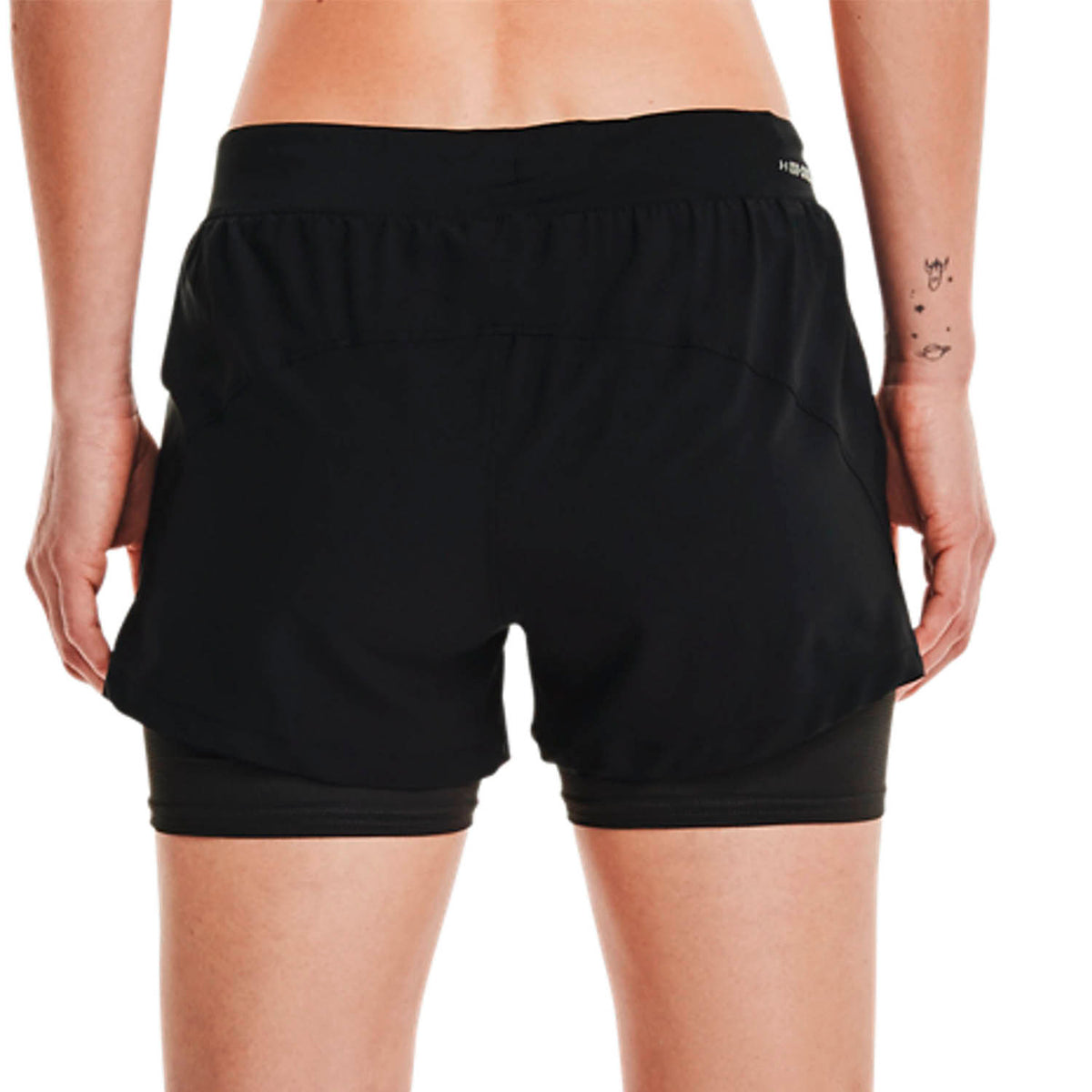 Under Armour IsoChill 2 in 1 3in Pantaloncini Black/Reflective
