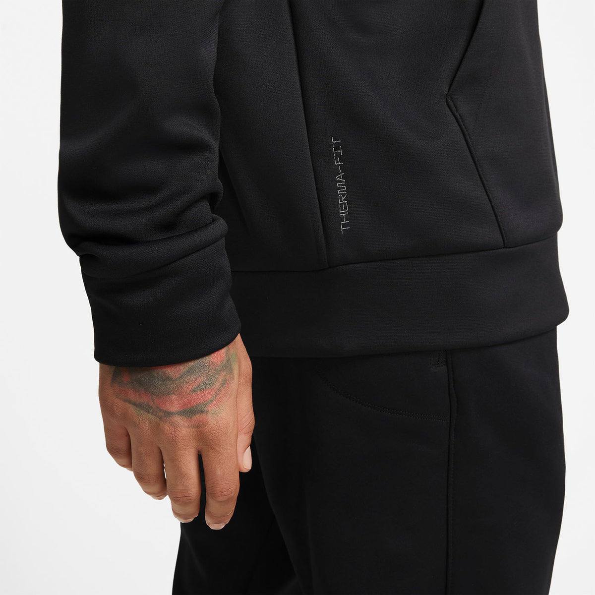 Nike Therma-FIT Swoosh Felpa Black/White