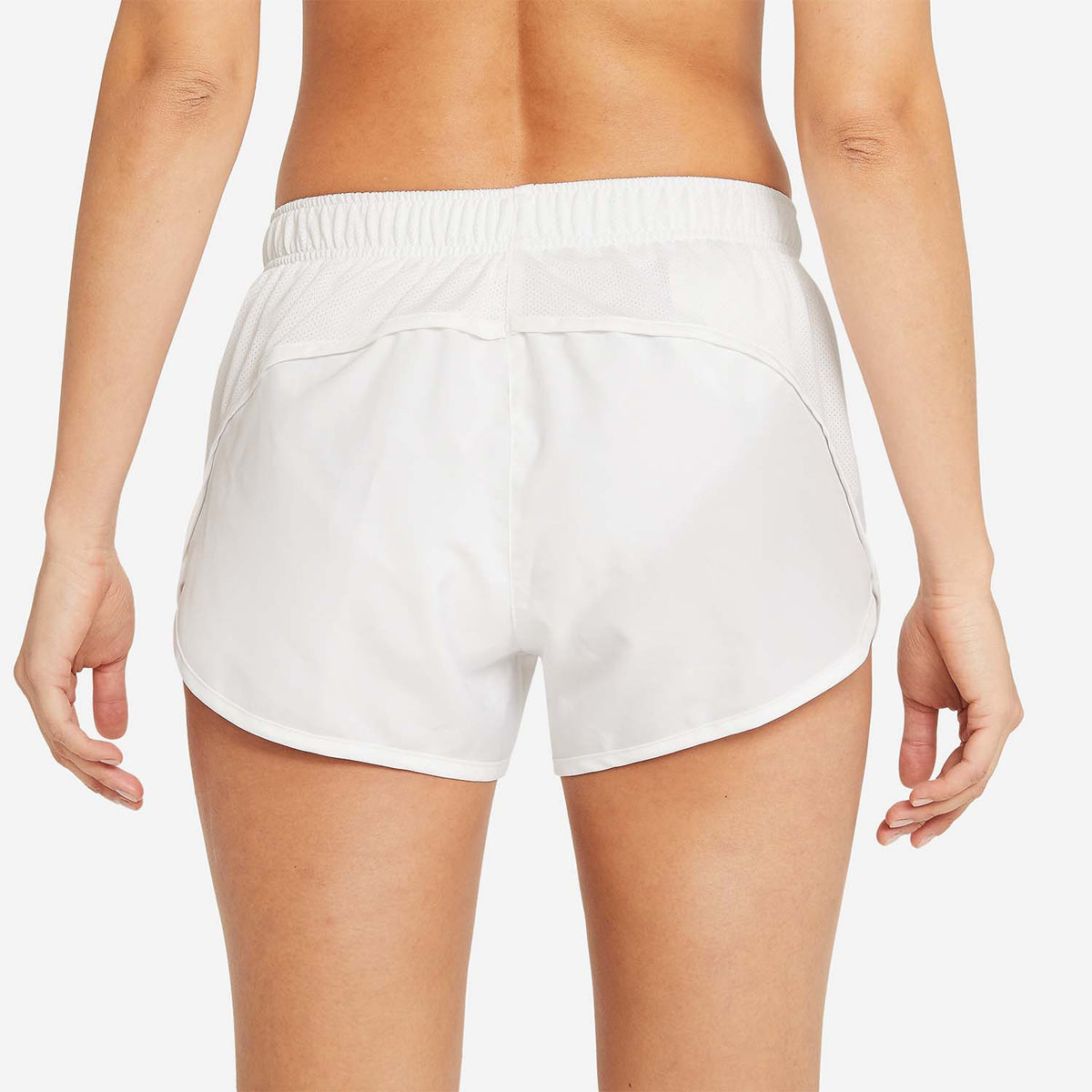 Nike Tempo Race 3in Pantaloncini White/Reflective Silver
