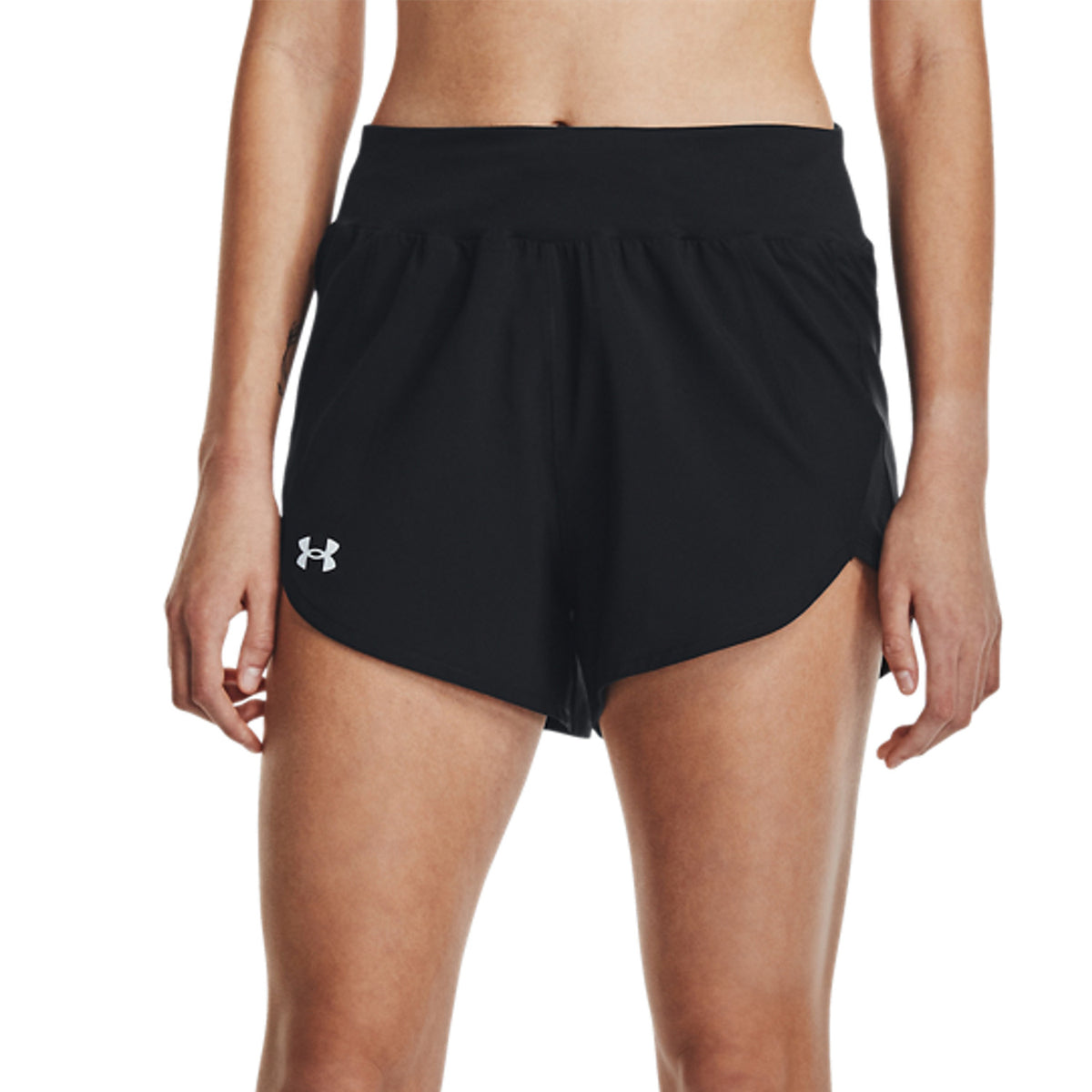 Under Armour Fly By Elite 3in Pantaloncini Black/Reflective