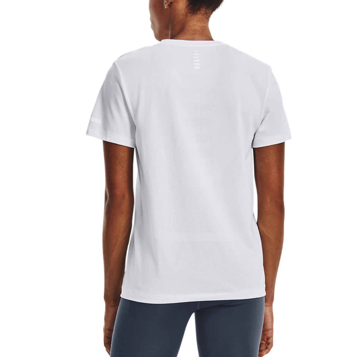 Under Armour Seamless Stride Maglietta White/Reflective