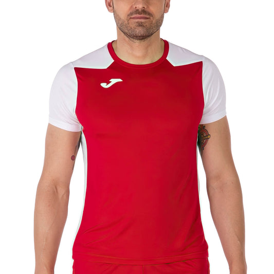 Joma Record II Maglietta Red/White