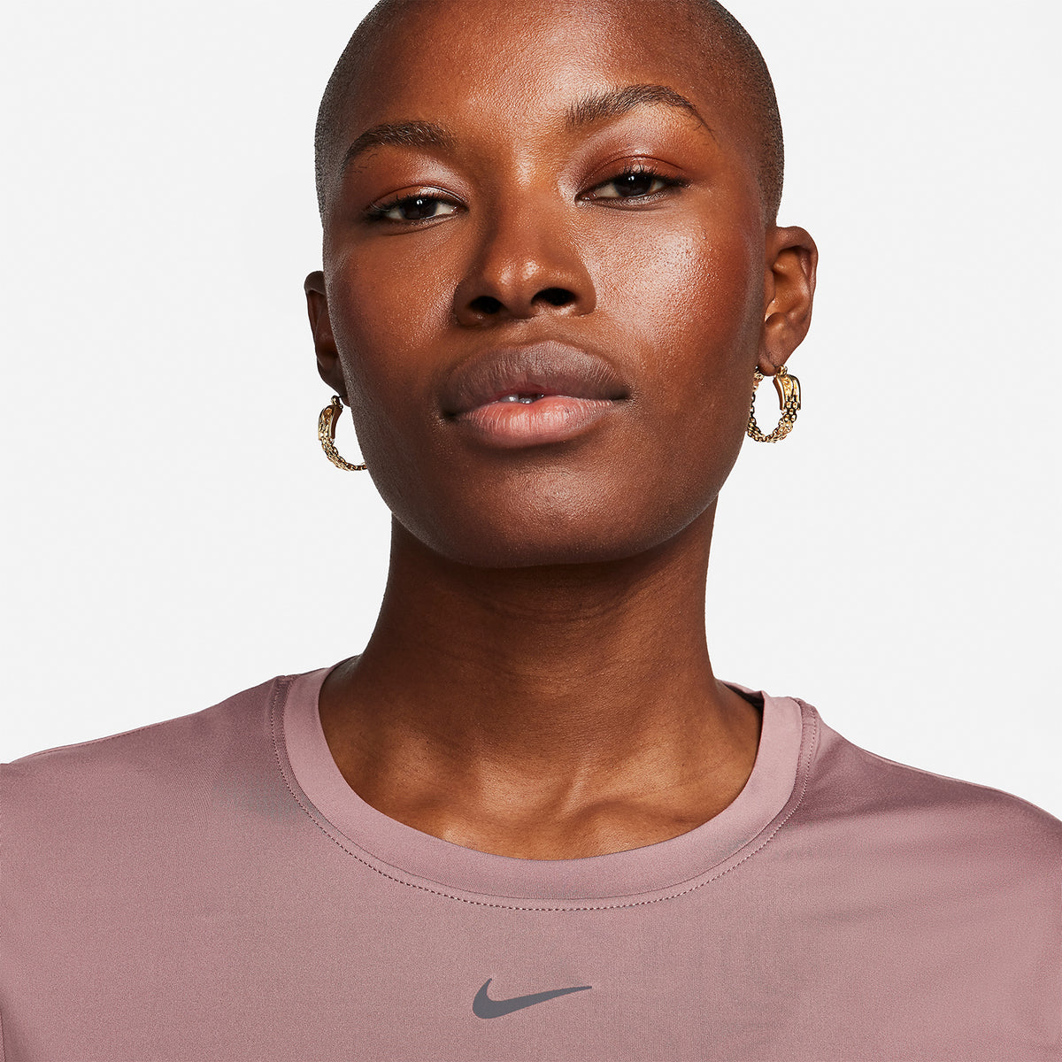 Nike One Classic Maglietta Smokey Mauve/Black