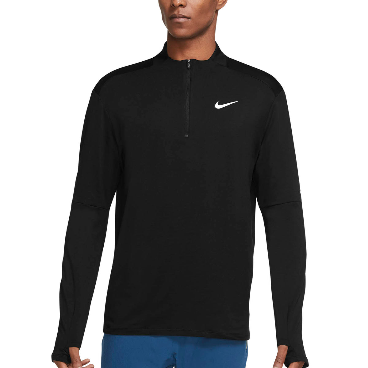 Nike Dri-FIT Element Logo Maglia Black/Reflective Silver