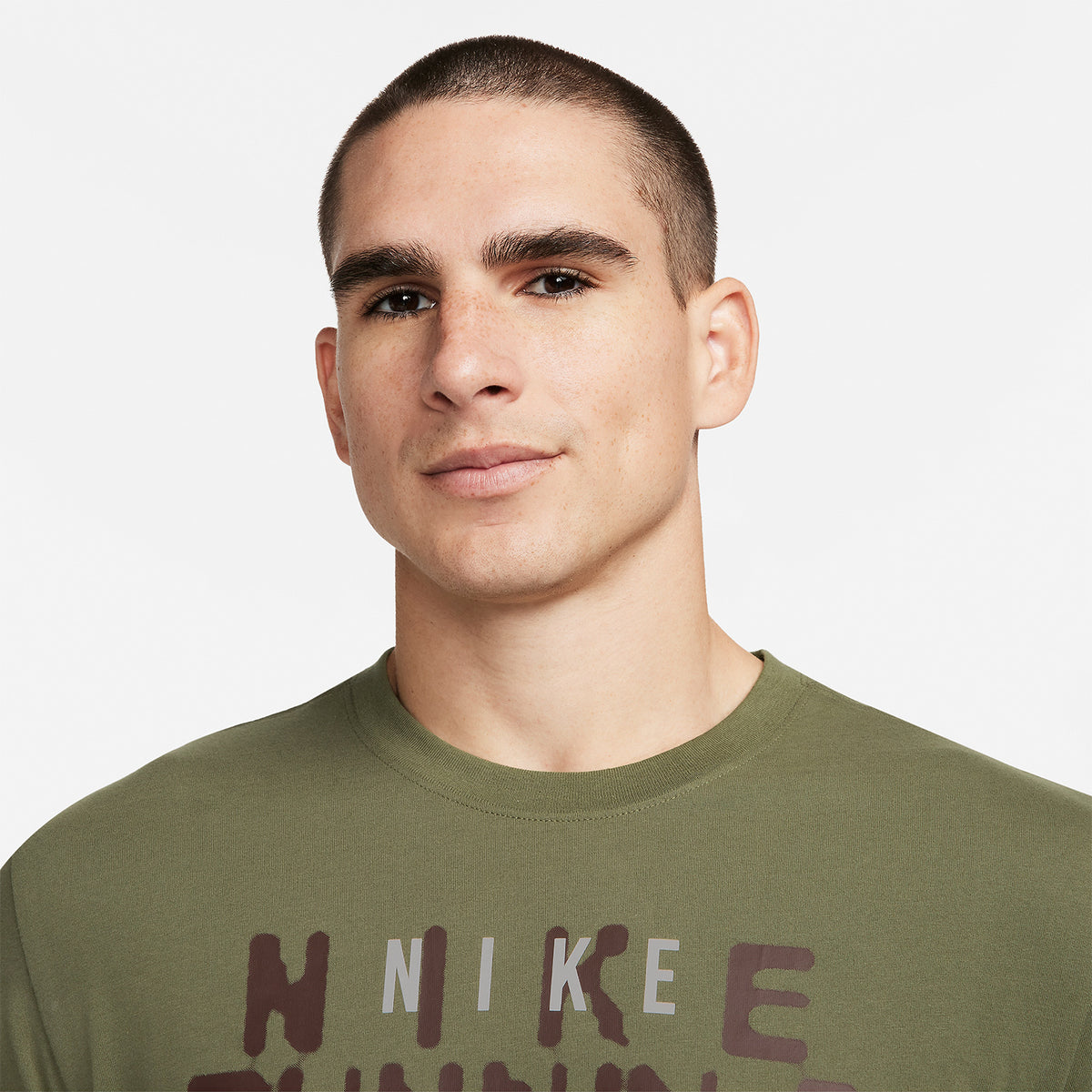 Nike Run Division Maglietta Medium Olive