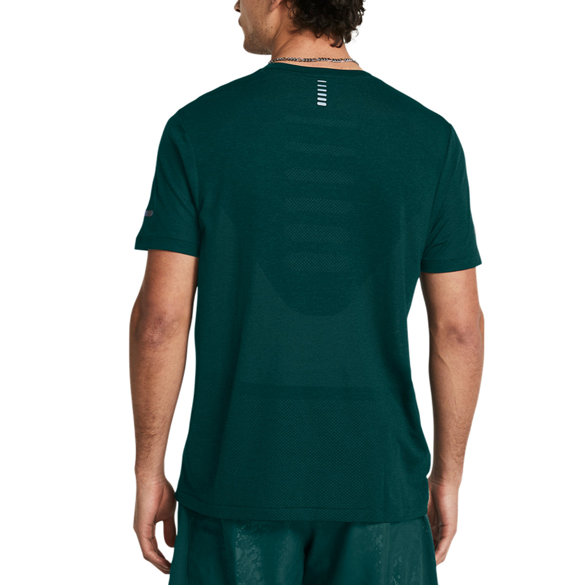 Under Armour Seamless Stride Maglietta Hydro Teal/Reflective