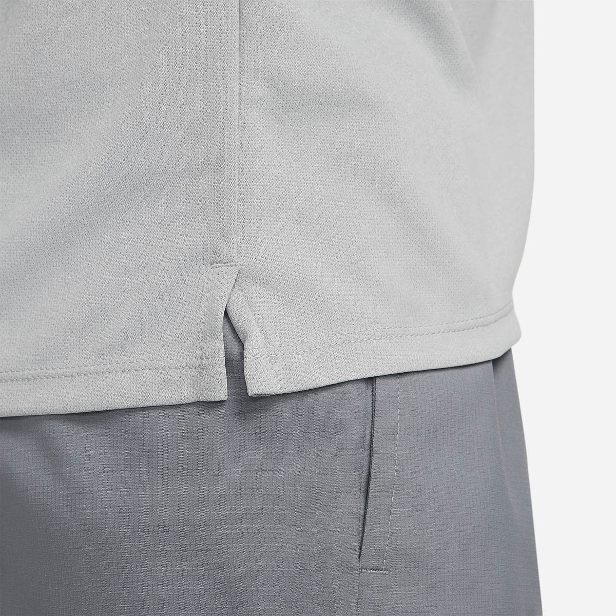 Nike Dri-FIT UV Miler Maglia Grey Fog/Particle Grey/Reflective Silver