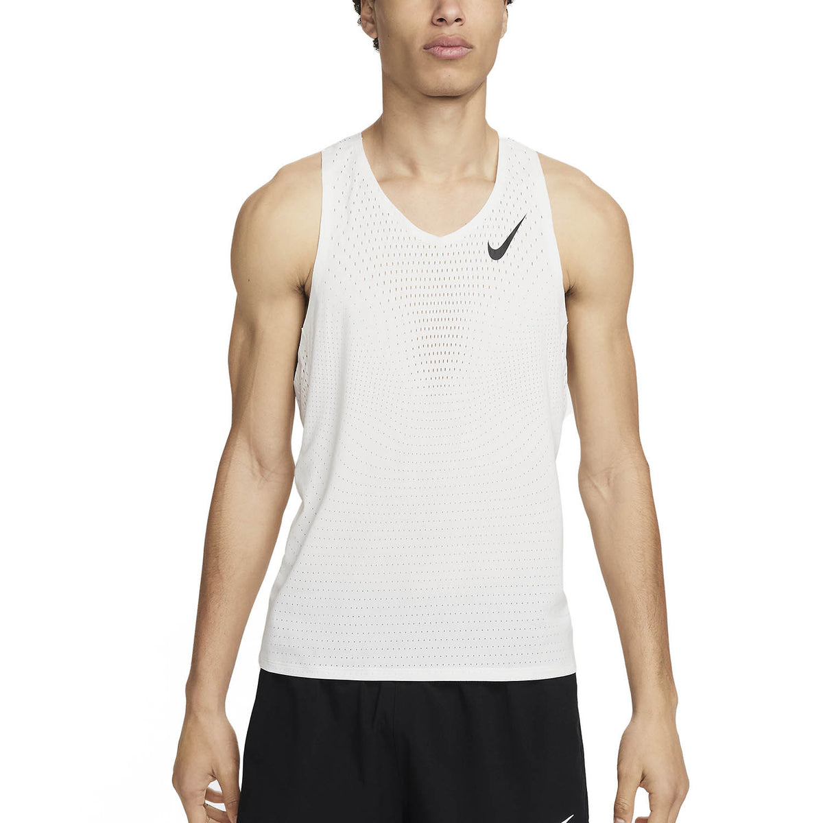 Nike Dri-FIT ADV AeroSwift Canotta Summit White/Black