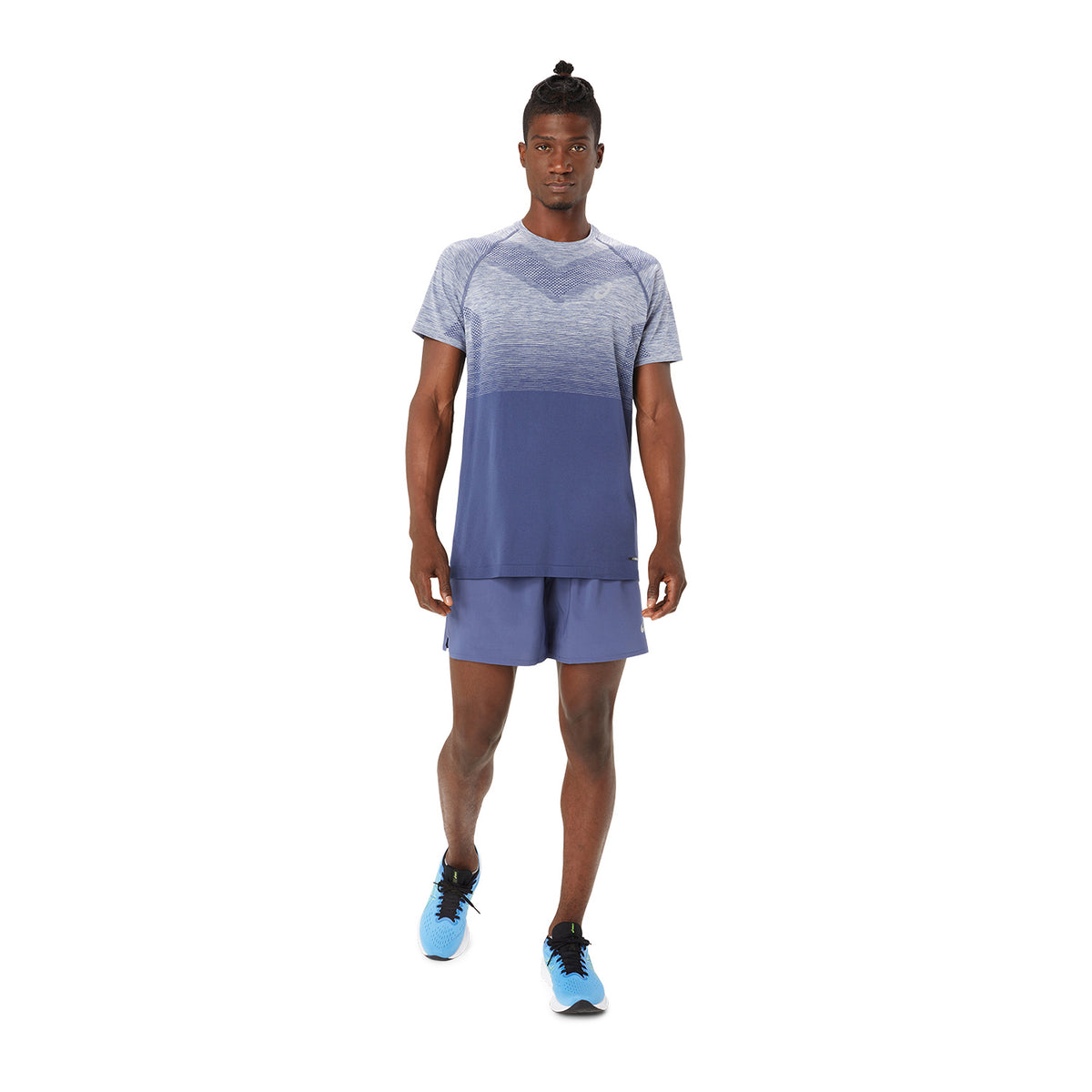 Asics Road 2 in 1 7in Pantaloncini Thunder Blue/Denim Blue
