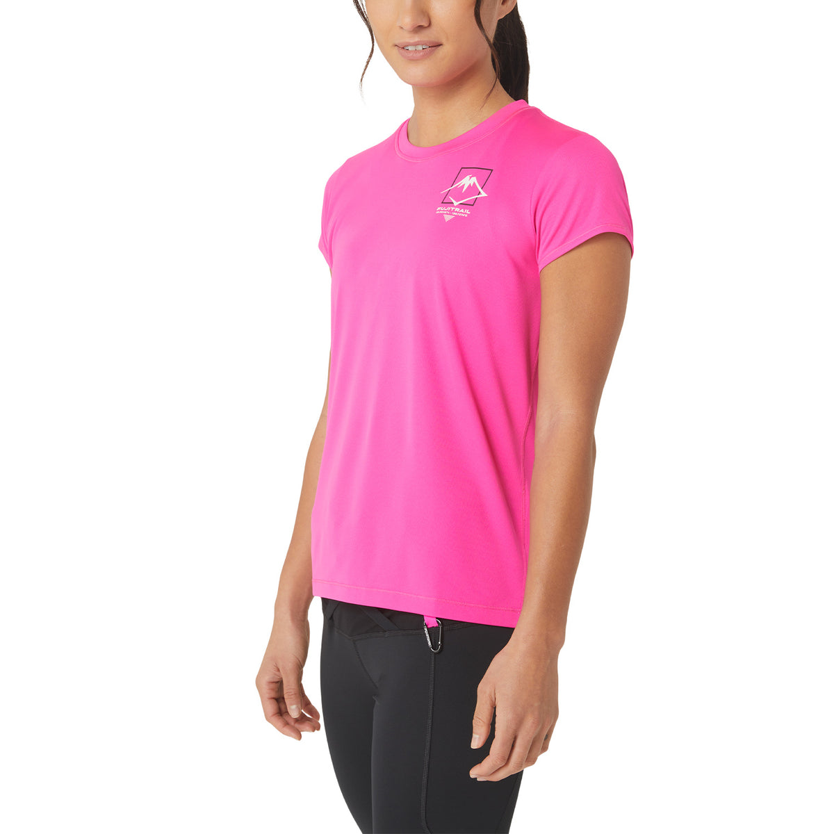 Asics Fujitrail Maglietta Pink Glo