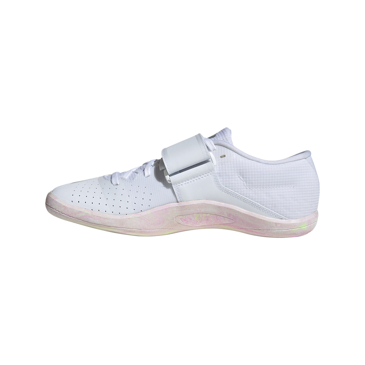 adidas adizero Throws Cloud White/Core Black/Green Spark