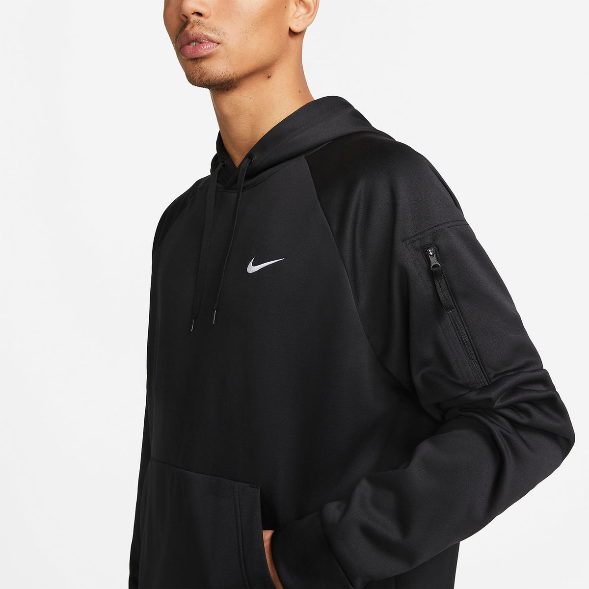 Nike Therma-FIT Swoosh Felpa Black/White