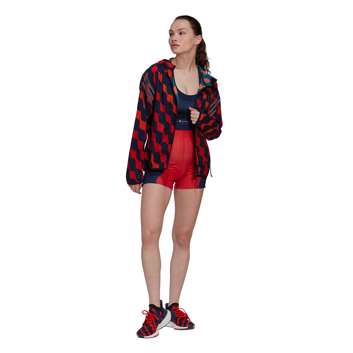 adidas Marimekko Rise 4in Pantaloncini Lusred