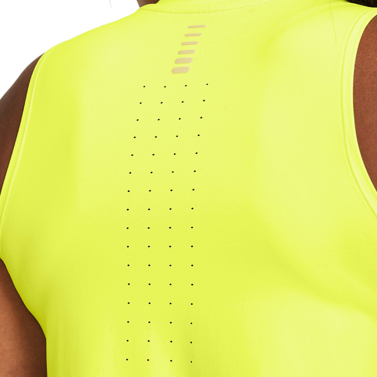 Under Armour ISO-Chill Laser Canotta High Vis Yellow/Reflective