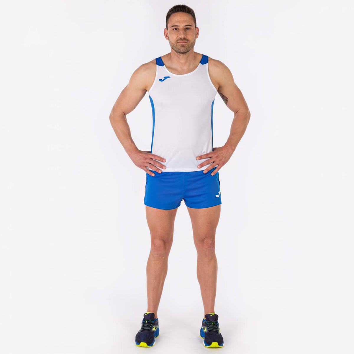 Joma Record II Canotta White/Royal