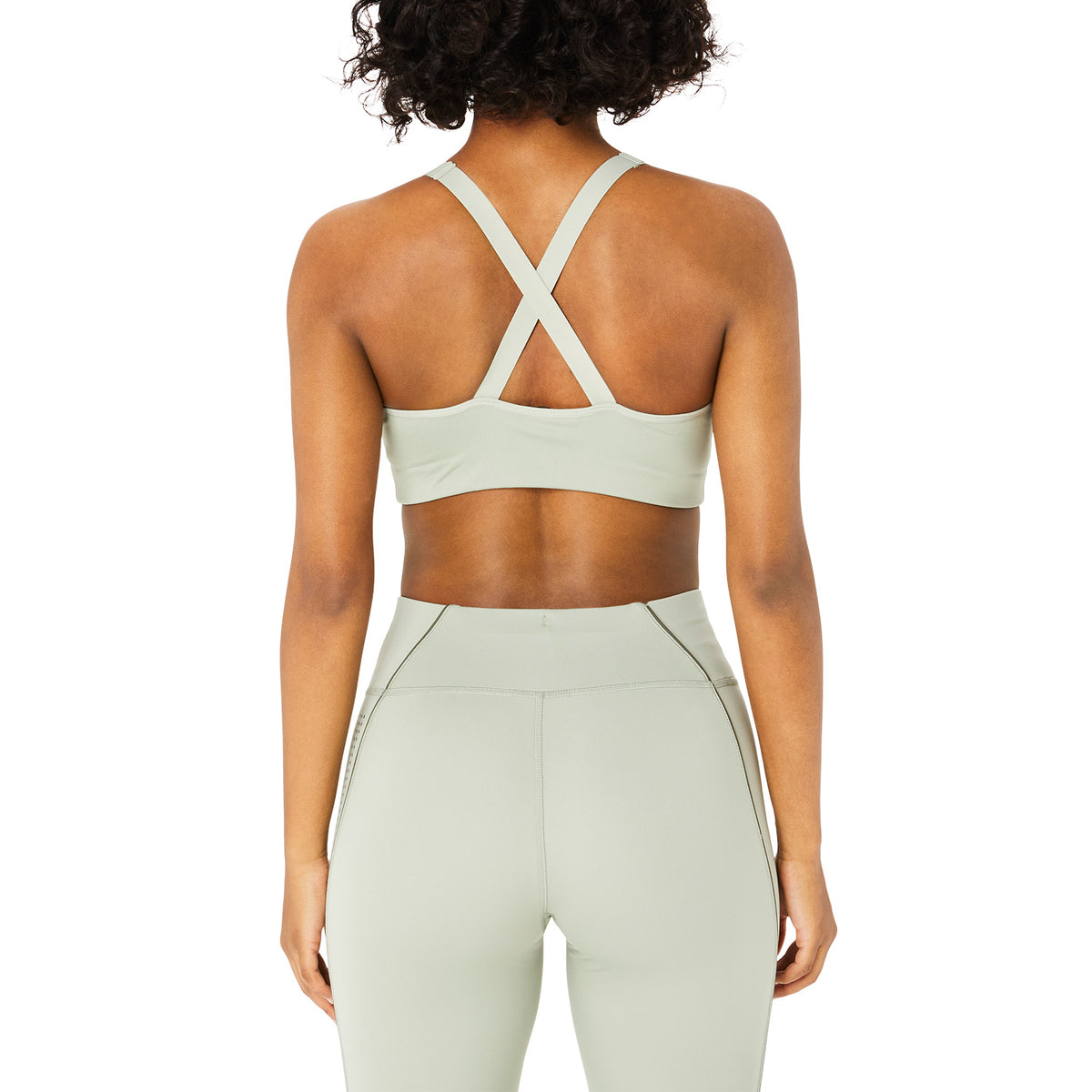 Asics Accelerate Reggiseno Sportivo Olive Grey