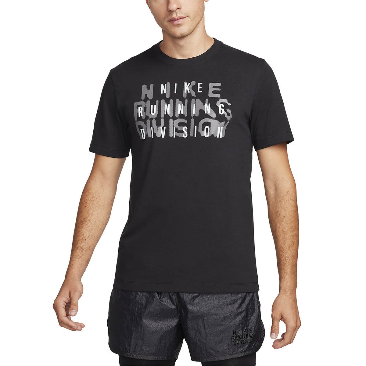 Nike Run Division Maglietta Black